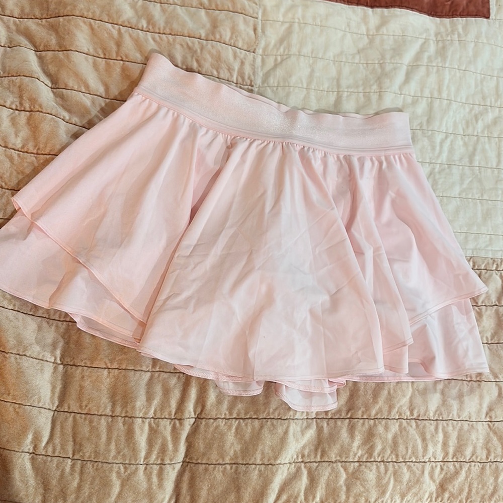 lululemon athletica Pink Layered Tennis Skort